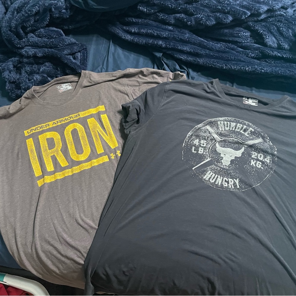 Under Armour Project Rock Graphic T Shirts